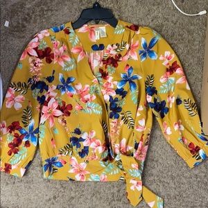 Floral blouse